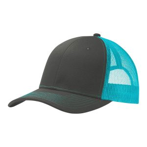 Customized Trucker Hats (Grey – Blue)