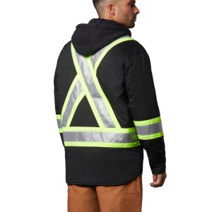 WorkPro Series Men’s Class Hooded Quilted Jacke