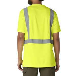 Men Working T-Shirts | Yellow Navy